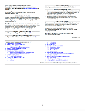 Prescribing Information for TRUTAKNA