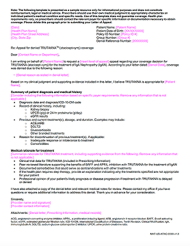 Sample Medical Necessity Letter